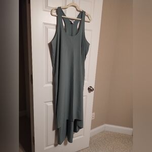 Athleta Presidio Dress In Gray Green